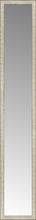 14" x 81" Libretto Antique Silver Custom Framed Mirror
