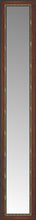 15" x 76" Malabar Walnut Custom Framed Mirror