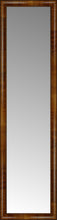 16" x 58" Belmont Light Brown Custom Framed Mirror