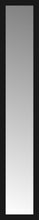 14" x 72" Soho Black Custom Framed Mirror
