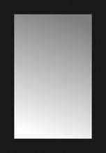 15" x 21" Soho Black Custom Framed Mirror
