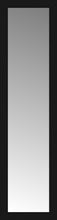 15" x 54" Soho Black Custom Framed Mirror