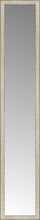 14" x 73" Libretto Antique Silver Custom Framed Mirror