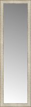 14" x 46" Libretto Antique Silver Custom Framed Mirror