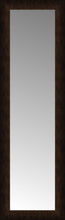 14" x 43" Dark Copper Custom Framed Mirror