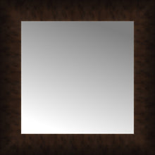 16" x 16" Dark Copper Custom Framed Mirror