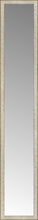 14" x 77" Libretto Antique Silver Custom Framed Mirror