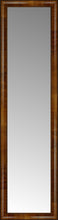 15" x 54" Belmont Light Brown Custom Framed Mirror