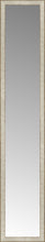15" x 78" Libretto Antique Silver Custom Framed Mirror