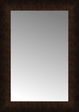 16" x 22" Dark Copper Custom Framed Mirror
