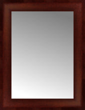 15" x 19" Ansley Mahogany Custom Framed Mirror