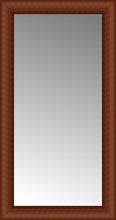 17" x 31" Ansley Cherry Custom Framed Mirror