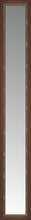 14" x 75" Malabar Walnut Custom Framed Mirror