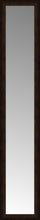 15" x 74" Dark Copper Custom Framed Mirror