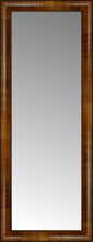 15" x 37" Belmont Light Brown Custom Framed Mirror