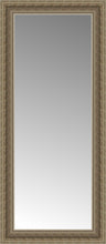 16" x 34" Ambrosia Silver Custom Framed Mirror