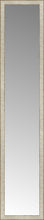 15" x 71" Libretto Antique Silver Custom Framed Mirror