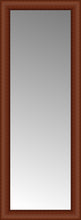 16" x 41" Ansley Cherry Custom Framed Mirror