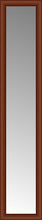 14" x 67" Ansley Cherry Custom Framed Mirror