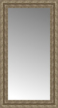 17" x 30" Sevilla Silver Custom Framed Mirror