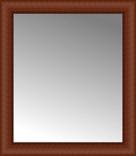 22" x 25" Ansley Cherry Custom Framed Mirror