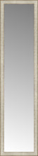 16" x 63" Libretto Antique Silver Custom Framed Mirror