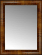 15" x 19" Belmont Light Brown Custom Framed Mirror