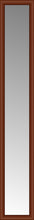 14" x 81" Ansley Cherry Custom Framed Mirror