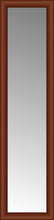 14" x 52" Ansley Cherry Custom Framed Mirror