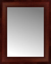14" x 17" Ansley Mahogany Custom Framed Mirror