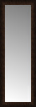 16" x 44" Dark Copper Custom Framed Mirror