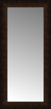 15" x 30" Dark Copper Custom Framed Mirror