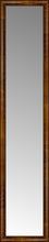 15" x 68" Belmont Light Brown Custom Framed Mirror