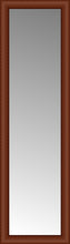 16" x 53" Ansley Cherry Custom Framed Mirror