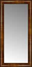 15" x 30" Belmont Light Brown Custom Framed Mirror