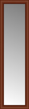 15" x 51" Ansley Cherry Custom Framed Mirror