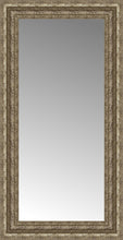 14" x 25" Sevilla Silver Custom Framed Mirror