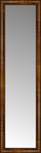 15" x 53" Belmont Light Brown Custom Framed Mirror