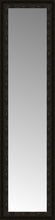 15" x 53" Mantilla Expresso Custom Framed Mirror