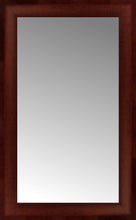 16" x 25" Ansley Mahogany Custom Framed Mirror