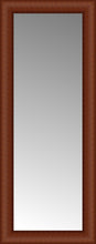 14" x 33" Ansley Cherry Custom Framed Mirror