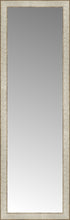 16" x 49" Libretto Antique Silver Custom Framed Mirror