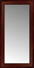 15" x 28" Ansley Mahogany Custom Framed Mirror
