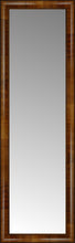 15" x 46" Belmont Light Brown Custom Framed Mirror