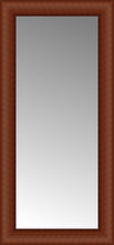 14" x 28" Ansley Cherry Custom Framed Mirror