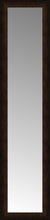 14" x 55" Dark Copper Custom Framed Mirror