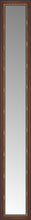 14" x 75" Malabar Walnut Custom Framed Mirror