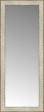 14" x 34" Libretto Antique Silver Custom Framed Mirror