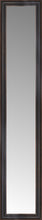 15" x 67" Aged Bronze Slope Custom Framed Mirror