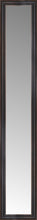 15" x 76" Aged Bronze Slope Custom Framed Mirror